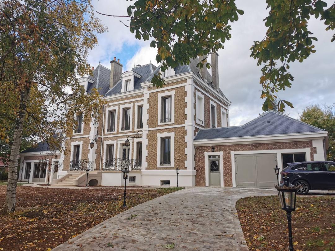 Maison ayant eu un aménagement extérieur et un cheminement en Seine-Maritime